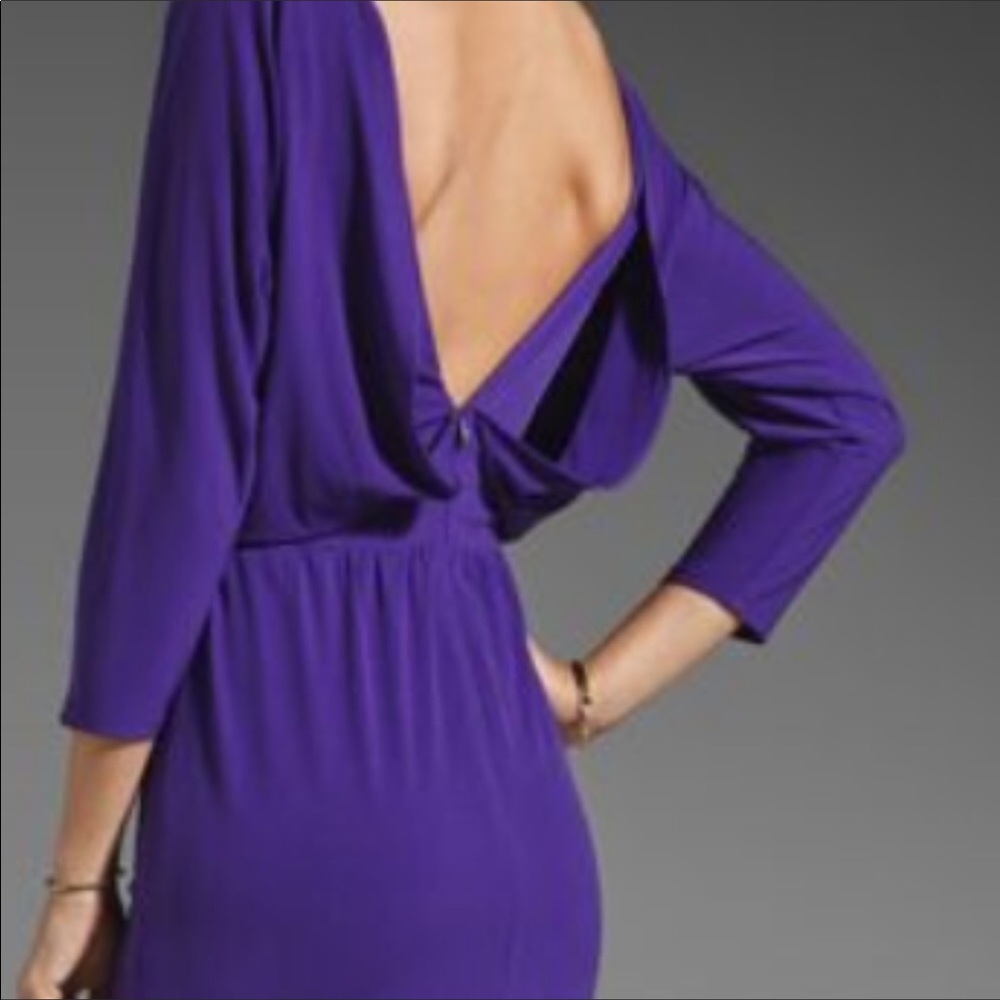 Purple Trina Turk dress!